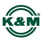 K&M logo
