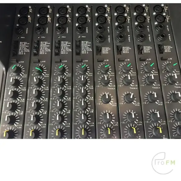 Pro FM Broadcast - DM Broadcast M16 broadcast Console fader detail
