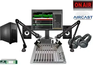 Pro FM Broadcast Thuis / Internet Radio Studio nr3