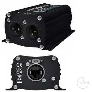 Pro FM-uitzending - Sonifex AAVN-DIO01 Dante® naar analoge XLR-stereo-uitgang