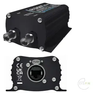 Pro FM Broadcast - Sonifex AAVN-DIO07 Dante® naar AES-3id BNC-stereo-ingang & -uitgang
