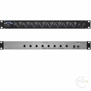 Pro FM Broadcast - Sonifex AVN-AH8 8 stereo analoge hoofdtelefoonuitgangen Dante Interface