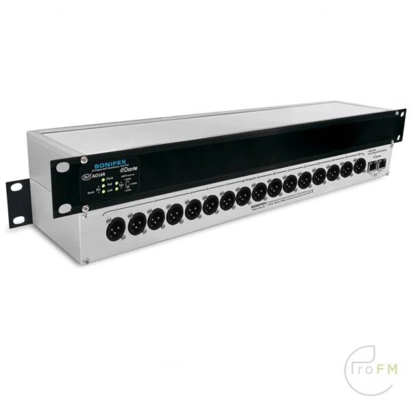 Pro FM Broadcast - Sonifex AVN-AO16R 16-uitgangen Dual Dante®-interface, PoE