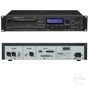 Pro FM-uitzending - Tascam CD-6010 cd-speler