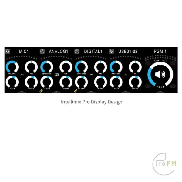 Pro-FM-Broadcast-yellowtec-YT2000-Intellimix-display