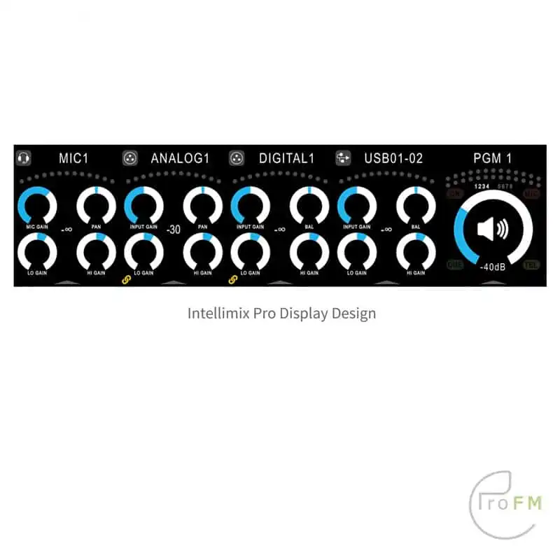 Pro-FM-Broadcast-yellowtec-YT2000-Intellimix-display