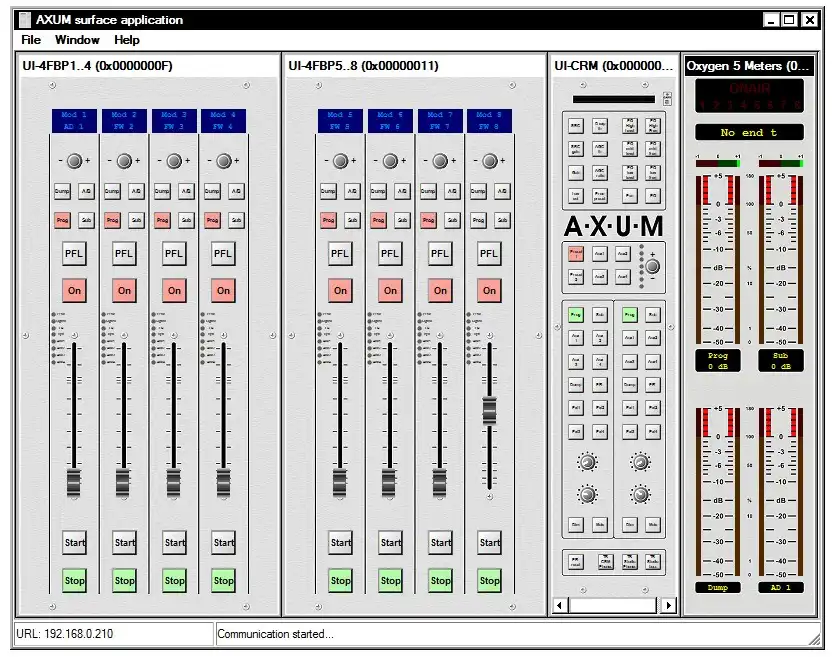 Pro FM Uitzending - D&R Axum Afstandsbedieningssoftware