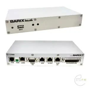 Pro FM Broadcast - Barix LX400 Flexa Audio over IP Codec