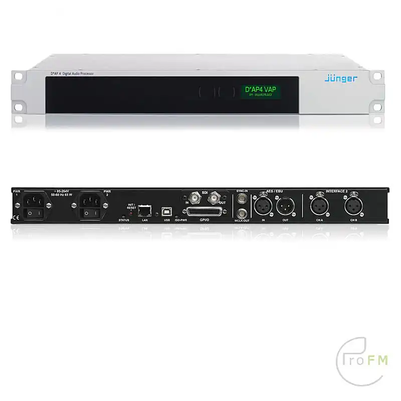 Pro FM Broadcast- Junger D-AP4 VAP voiceprocessor