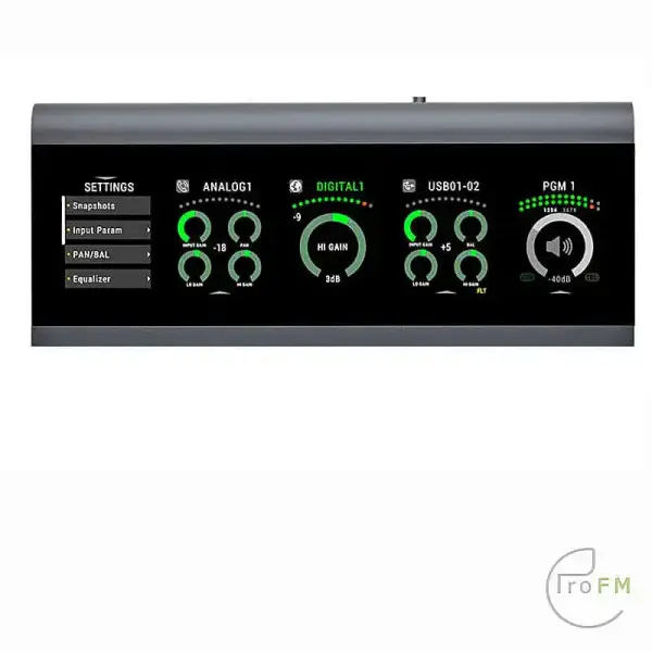 Pro FM Broadcast - yellowtec YT2203 Intellimix neodisplay
