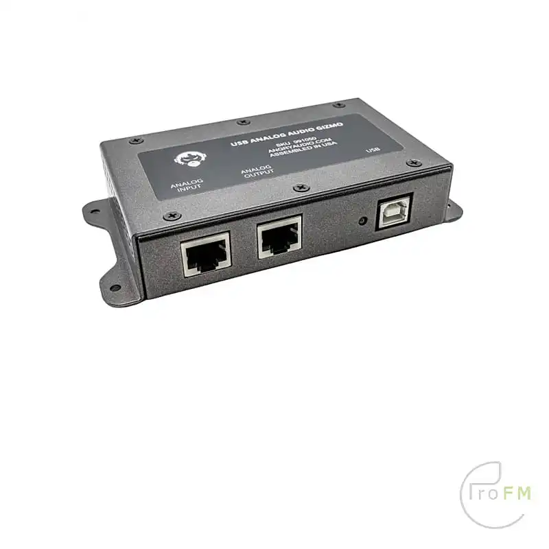 Pro FM-uitzending - Angry Audio USB Analoge Audio Gizmo