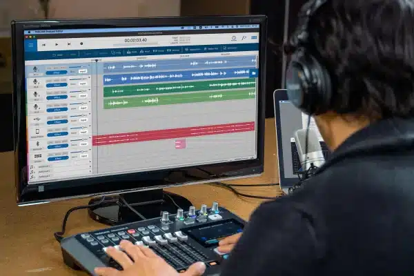 Tascam Mixcast 4 Podcast-editor software
