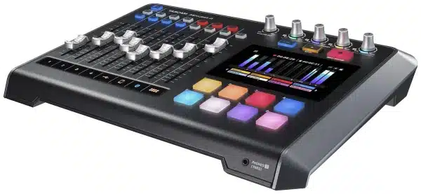 ascam Mixcast 4 Podcast Opname Console zijde