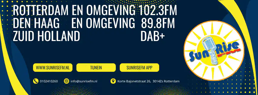 sunrisebanner Sunrise FM weer in de lucht!