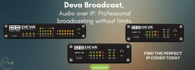 Audio over IP Deva Broadcast