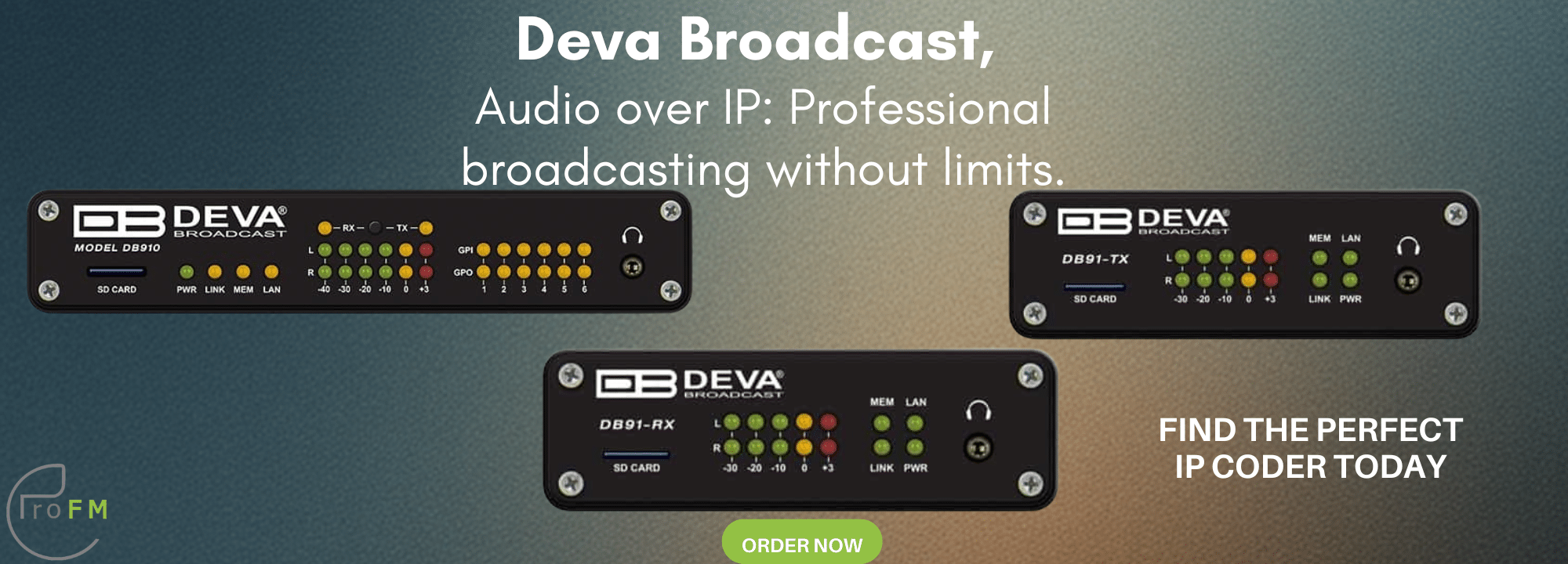 Audio over IP Deva Broadcast