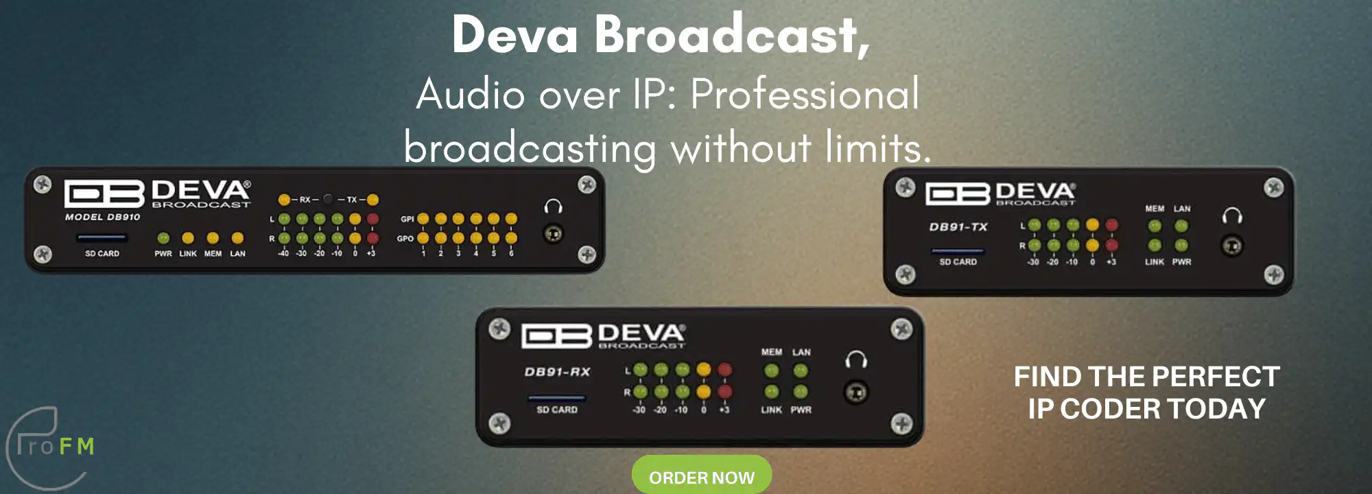 Audio over IP Deva Broadcast