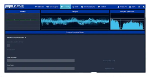 Deva broadcast DB-94 MPX over IP decoder Micrompx software 3