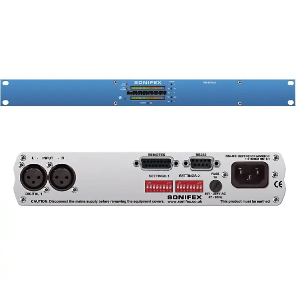 SONIFEX RM-M1R53 Referentie monitor LED GEBRUIKT - Afbeelding 2