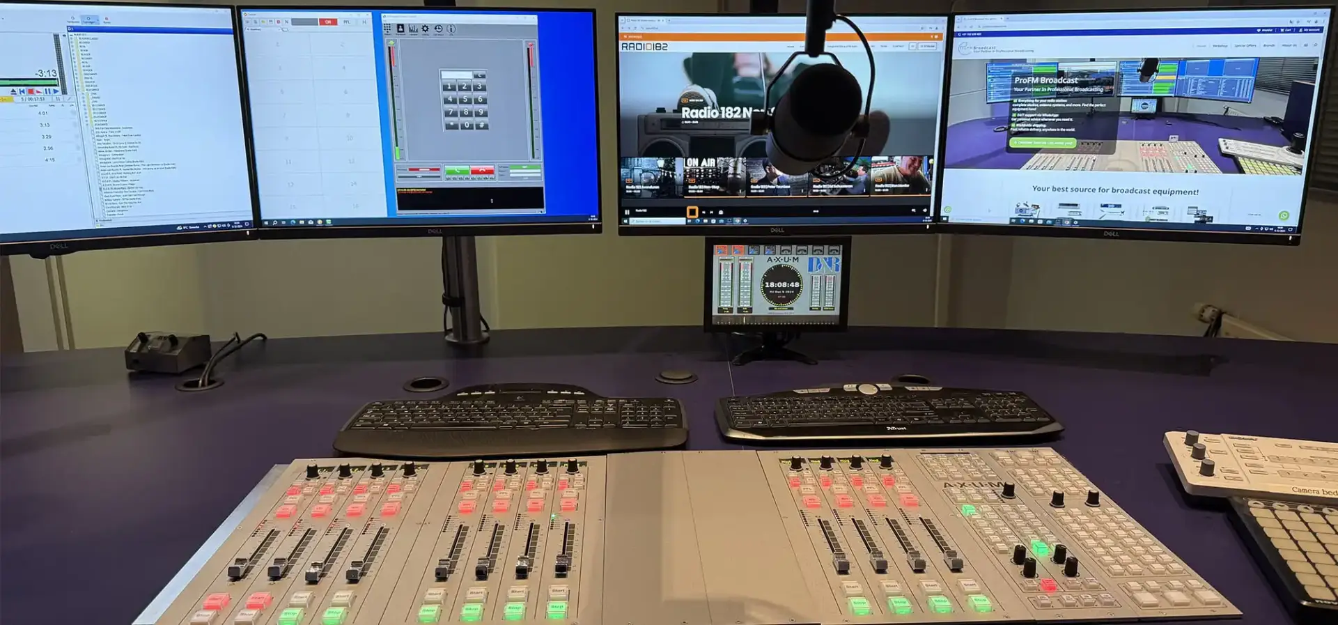 Jouw Partner in Professionele Uitzendtechnieken Home Profm Broadcast
